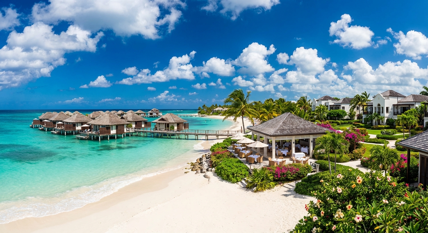 All-inclusive resort in Caribbean Islands