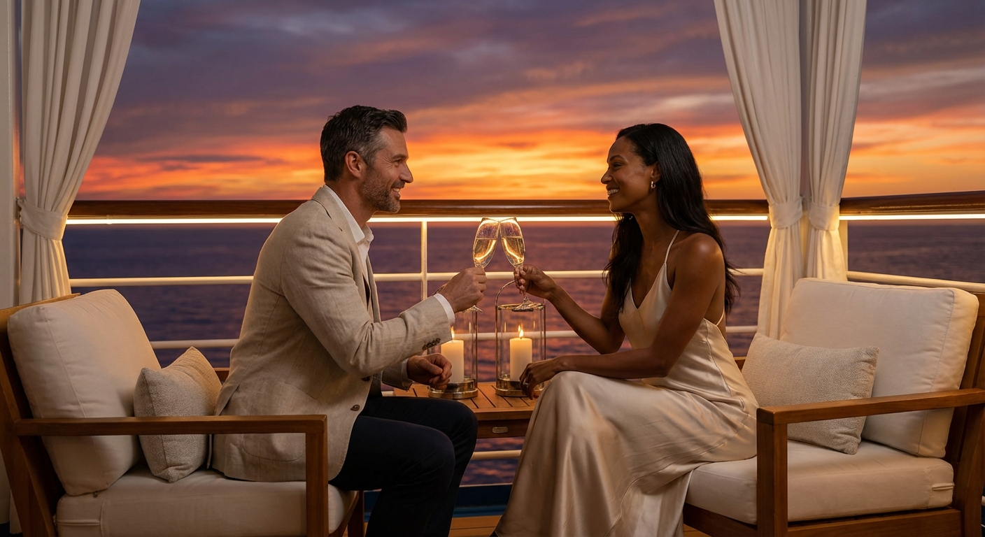 Couples on a luxury cruise